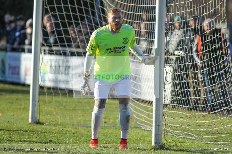 Erich Giesbrecht, TuS Röllbach, TSV Karlburg, Landesliga Nordwest, Fussball, 03.12.2016 - Bild-ID: 2174790