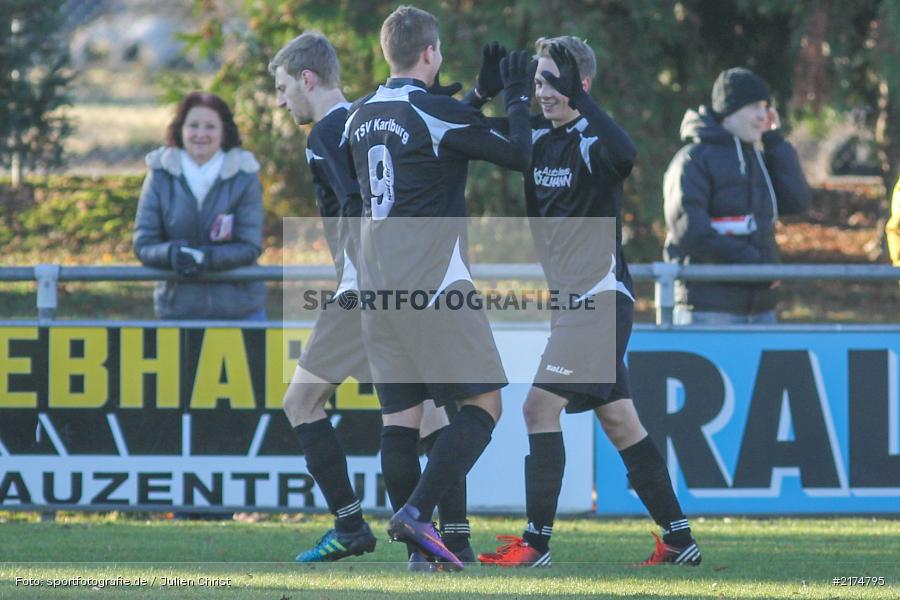 Dominik Bathon, TuS Röllbach, TSV Karlburg, Landesliga Nordwest, Fussball, 03.12.2016 - Bild-ID: 2174795