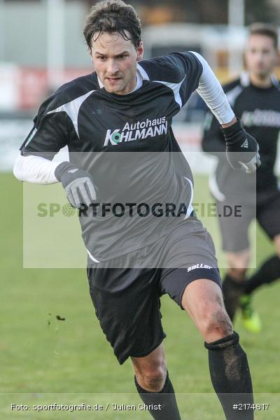 Tobias Wießmann, TuS Röllbach, TSV Karlburg, Landesliga Nordwest, Fussball, 03.12.2016 - Bild-ID: 2174817