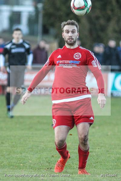 Mario Ackermann, TuS Röllbach, TSV Karlburg, Landesliga Nordwest, Fussball, 03.12.2016 - Bild-ID: 2174841 Mario Ackermann, TuS Röllbach, TSV Karlburg, Landesliga Nordwest, Fussball, 03.12.2016 - Bild-ID: 2174841