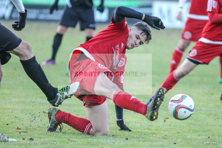 Marius Diwersi, TuS Röllbach, TSV Karlburg, Landesliga Nordwest, Fussball, 03.12.2016 - Bild-ID: 2174843 Marius Diwersi, TuS Röllbach, TSV Karlburg, Landesliga Nordwest, Fussball, 03.12.2016 - Bild-ID: 2174843