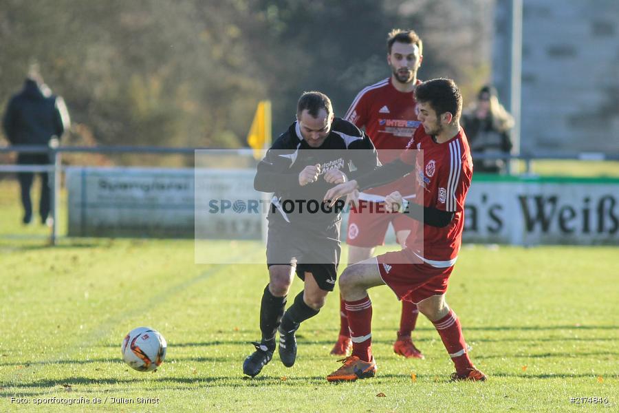 Andre Pascual, Steffen Lehofer, TuS Röllbach, TSV Karlburg, Landesliga Nordwest, Fussball, 03.12.2016 - Bild-ID: 2174846 Andre Pascual, Steffen Lehofer, TuS Röllbach, TSV Karlburg, Landesliga Nordwest, Fussball, 03.12.2016 - Bild-ID: 2174846