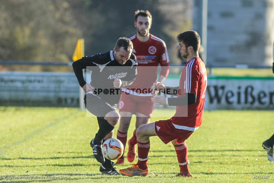 Andre Pascual, Steffen Lehofer, TuS Röllbach, TSV Karlburg, Landesliga Nordwest, Fussball, 03.12.2016 - Bild-ID: 2174847 Andre Pascual, Steffen Lehofer, TuS Röllbach, TSV Karlburg, Landesliga Nordwest, Fussball, 03.12.2016 - Bild-ID: 2174847