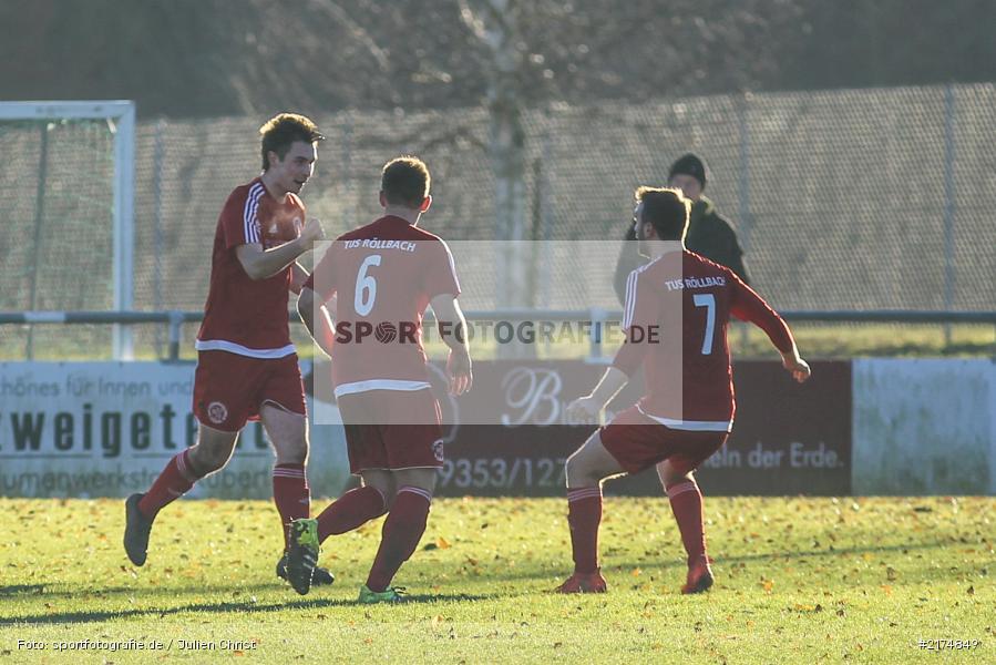 Torjubel, TuS Röllbach, TSV Karlburg, Landesliga Nordwest, Fussball, 03.12.2016 - Bild-ID: 2174849 Torjubel, TuS Röllbach, TSV Karlburg, Landesliga Nordwest, Fussball, 03.12.2016 - Bild-ID: 2174849