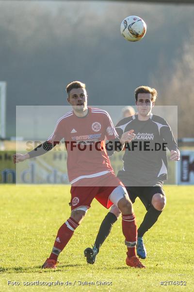 Marco Mehling, Till Link, TuS Röllbach, TSV Karlburg, Landesliga Nordwest, Fussball, 03.12.2016 - Bild-ID: 2174852 Marco Mehling, Till Link, TuS Röllbach, TSV Karlburg, Landesliga Nordwest, Fussball, 03.12.2016 - Bild-ID: 2174852