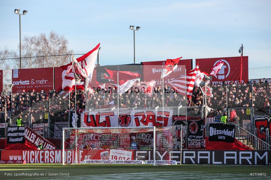 Fortuna, Ultras, Fanblock, flyeralarm Arena, Fortuna Düsseldorf, FC Würzburger Kickers, 2. Bundesliga, 04.12.2016 - Bild-ID: 2174872
