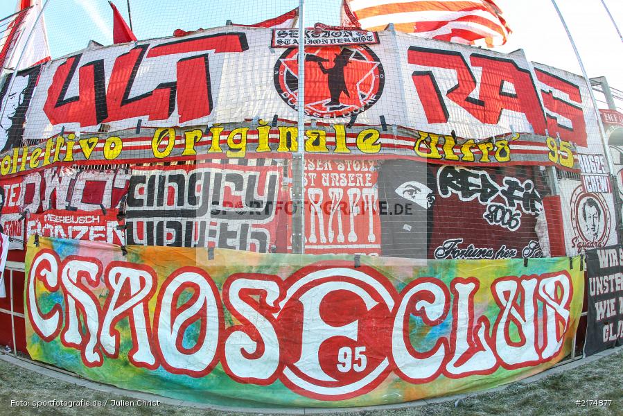 Fortuna, Ultras, flyeralarm Arena, Fortuna Düsseldorf, FC Würzburger Kickers, 2. Bundesliga, 04.12.2016 - Bild-ID: 2174877