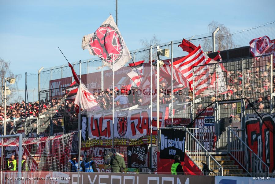 Ultras, Fanblock, flyeralarm Arena, Fortuna Düsseldorf, FC Würzburger Kickers, 2. Bundesliga, 04.12.2016 - Bild-ID: 2174882