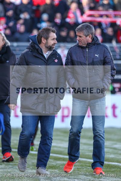 Friedhelm Funkel, Bernd Hollerbach, flyeralarm Arena, Fortuna Düsseldorf, FC Würzburger Kickers, 2. Bundesliga, 04.12.2016 - Bild-ID: 2174883