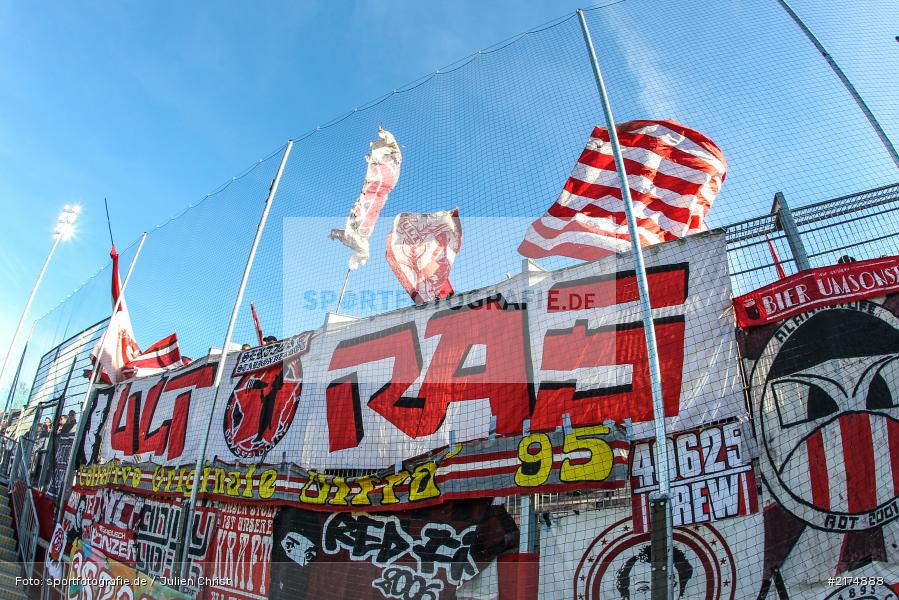 Ultras, flyeralarm Arena, Fortuna Düsseldorf, FC Würzburger Kickers, 2. Bundesliga, 04.12.2016 - Bild-ID: 2174888