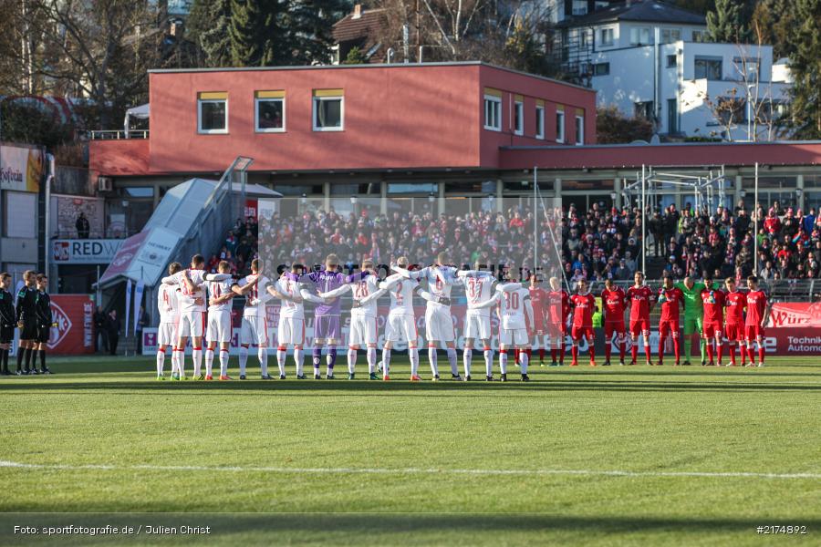 Schweigeminute, Chapecoense, flyeralarm Arena, Fortuna Düsseldorf, FC Würzburger Kickers, 2. Bundesliga, 04.12.2016 - Bild-ID: 2174892