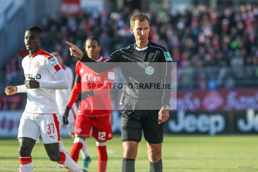 Florian Heft, flyeralarm Arena, Fortuna Düsseldorf, FC Würzburger Kickers, 2. Bundesliga, 04.12.2016 - Bild-ID: 2174893