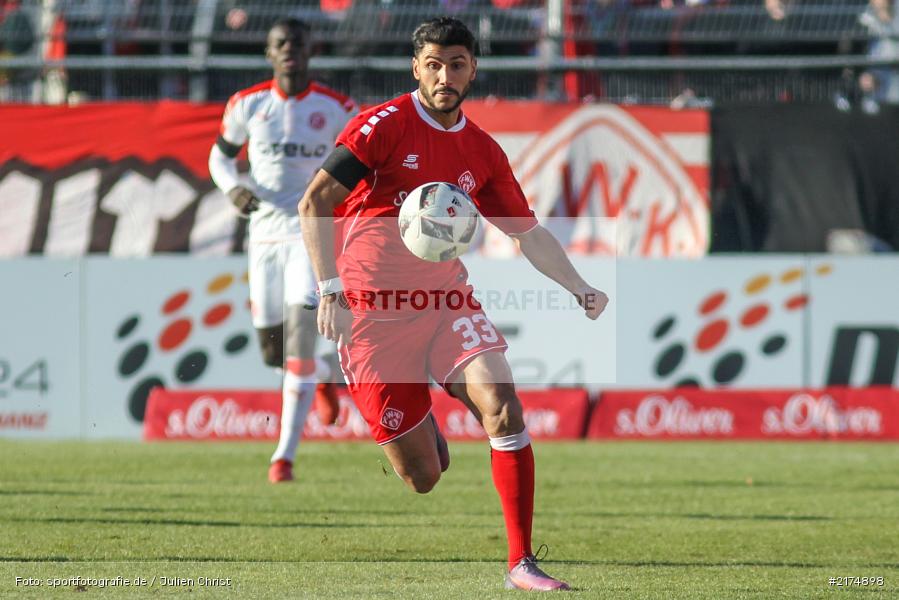 Kevin Akpoguma, Elia Soriano, flyeralarm Arena, Fortuna Düsseldorf, FC Würzburger Kickers, 2. Bundesliga, 04.12.2016 - Bild-ID: 2174898