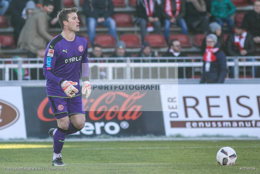 Michael Rensing, flyeralarm Arena, Fortuna Düsseldorf, FC Würzburger Kickers, 2. Bundesliga, 04.12.2016 - Bild-ID: 2174904