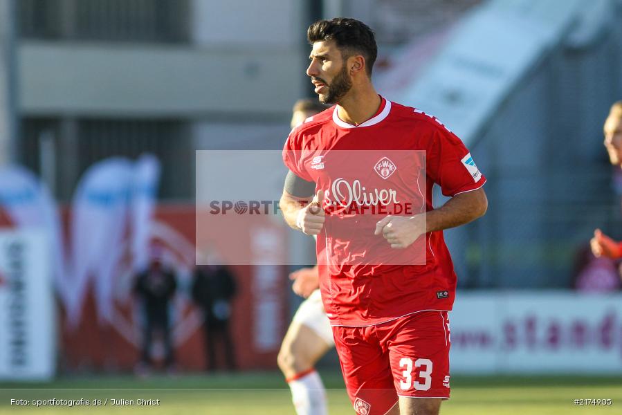 Elia Soriano, flyeralarm Arena, Fortuna Düsseldorf, FC Würzburger Kickers, 2. Bundesliga, 04.12.2016 - Bild-ID: 2174905