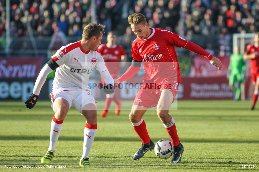 Tobias Schröck, Robin Bormuth, flyeralarm Arena, Fortuna Düsseldorf, FC Würzburger Kickers, 2. Bundesliga, 04.12.2016 - Bild-ID: 2174923 Tobias Schröck, Robin Bormuth, flyeralarm Arena, Fortuna Düsseldorf, FC Würzburger Kickers, 2. Bundesliga, 04.12.2016 - Bild-ID: 2174923