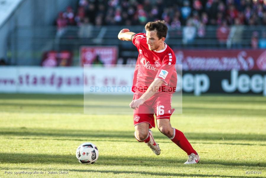Peter Kurzweg, flyeralarm Arena, Fortuna Düsseldorf, FC Würzburger Kickers, 2. Bundesliga, 04.12.2016 - Bild-ID: 2174924 Peter Kurzweg, flyeralarm Arena, Fortuna Düsseldorf, FC Würzburger Kickers, 2. Bundesliga, 04.12.2016 - Bild-ID: 2174924
