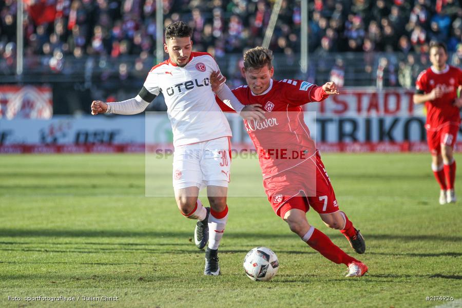 Felix Müller, Arianit Ferati, flyeralarm Arena, Fortuna Düsseldorf, FC Würzburger Kickers, 2. Bundesliga, 04.12.2016 - Bild-ID: 2174926 Felix Müller, Arianit Ferati, flyeralarm Arena, Fortuna Düsseldorf, FC Würzburger Kickers, 2. Bundesliga, 04.12.2016 - Bild-ID: 2174926