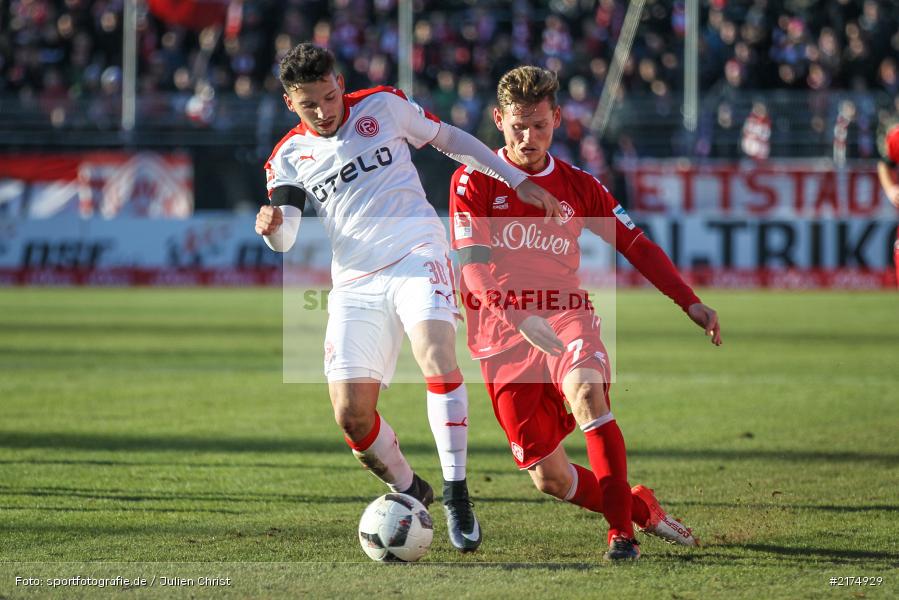 Felix Müller, Arianit Ferati, flyeralarm Arena, Fortuna Düsseldorf, FC Würzburger Kickers, 2. Bundesliga, 04.12.2016 - Bild-ID: 2174929 Felix Müller, Arianit Ferati, flyeralarm Arena, Fortuna Düsseldorf, FC Würzburger Kickers, 2. Bundesliga, 04.12.2016 - Bild-ID: 2174929