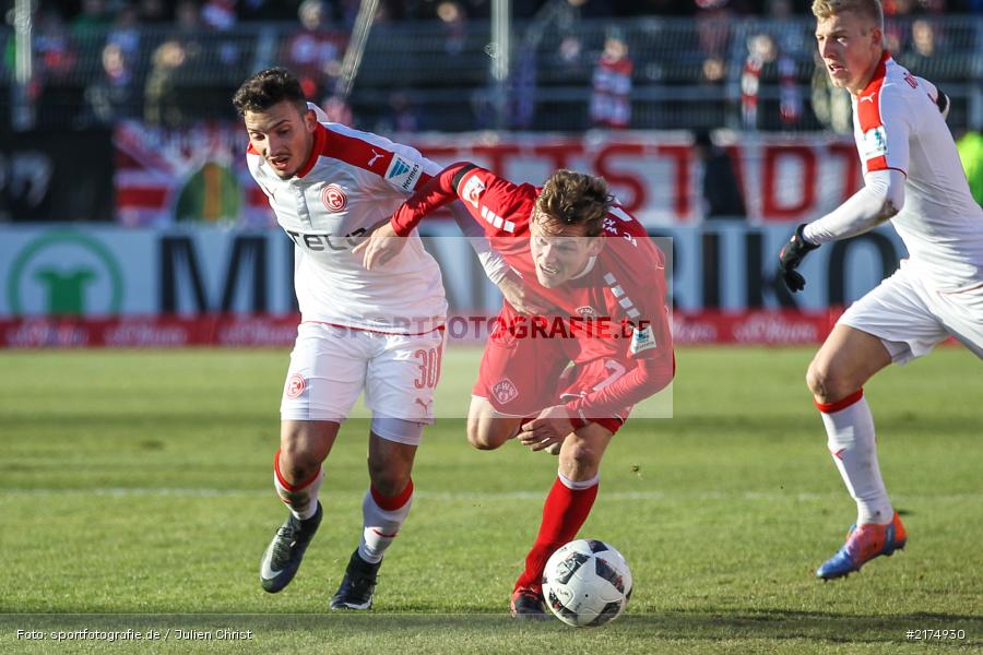 Felix Müller, Arianit Ferati, flyeralarm Arena, Fortuna Düsseldorf, FC Würzburger Kickers, 2. Bundesliga, 04.12.2016 - Bild-ID: 2174930 Felix Müller, Arianit Ferati, flyeralarm Arena, Fortuna Düsseldorf, FC Würzburger Kickers, 2. Bundesliga, 04.12.2016 - Bild-ID: 2174930