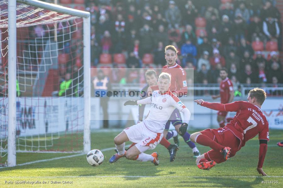 Felix Müller, flyeralarm Arena, Fortuna Düsseldorf, FC Würzburger Kickers, 2. Bundesliga, 04.12.2016 - Bild-ID: 2174935