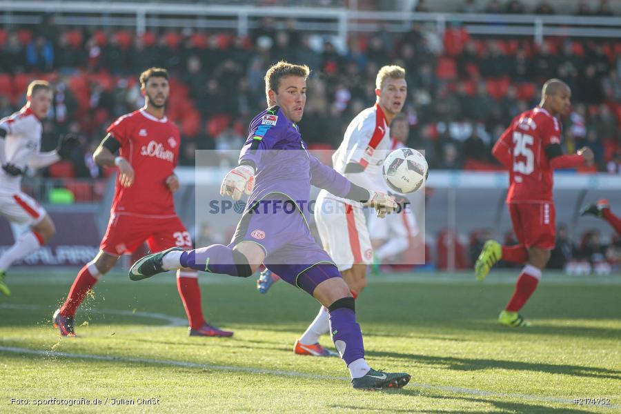 Michael Rensing, flyeralarm Arena, Fortuna Düsseldorf, FC Würzburger Kickers, 2. Bundesliga, 04.12.2016 - Bild-ID: 2174952
