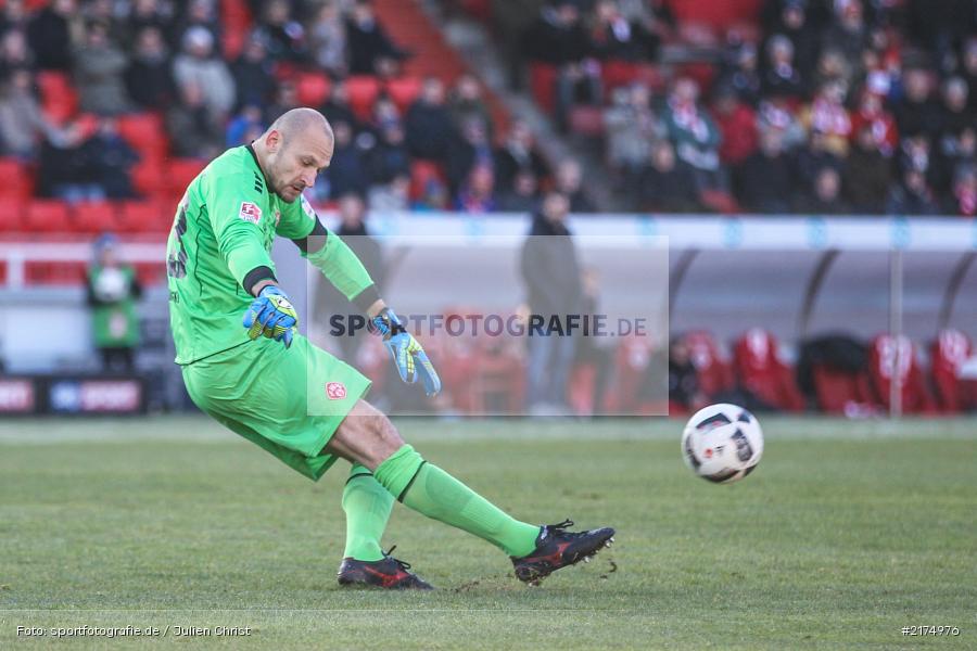 Robert Wulnikowski, flyeralarm Arena, Fortuna Düsseldorf, FC Würzburger Kickers, 2. Bundesliga, 04.12.2016 - Bild-ID: 2174976