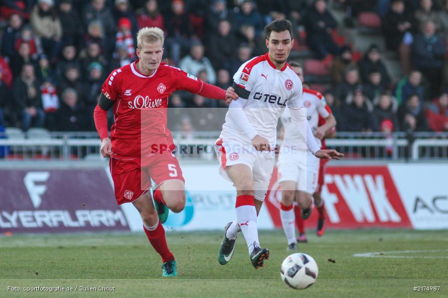 Clemens Schoppenhauer, Kaan Ayhan, flyeralarm Arena, Fortuna Düsseldorf, FC Würzburger Kickers, 2. Bundesliga, 04.12.2016 - Bild-ID: 2174987 Clemens Schoppenhauer, Kaan Ayhan, flyeralarm Arena, Fortuna Düsseldorf, FC Würzburger Kickers, 2. Bundesliga, 04.12.2016 - Bild-ID: 2174987