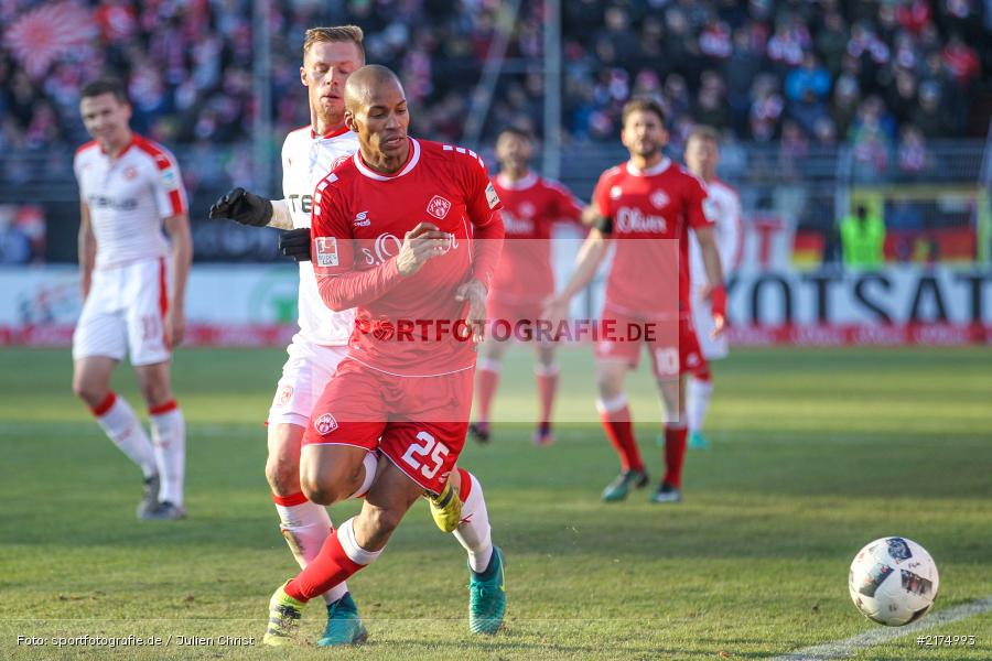 David Pisot, Rouwen Hennings, flyeralarm Arena, Fortuna Düsseldorf, FC Würzburger Kickers, 2. Bundesliga, 04.12.2016 - Bild-ID: 2174993