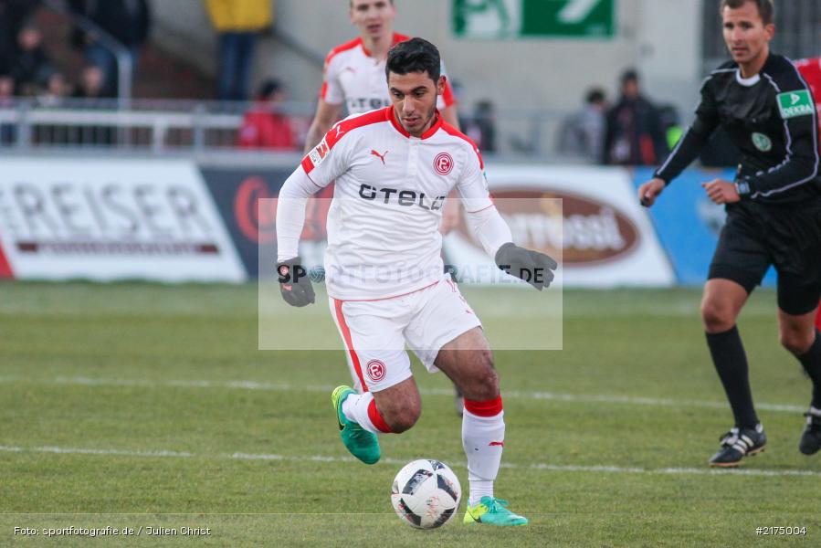 Özkan Yildirim, flyeralarm Arena, Fortuna Düsseldorf, FC Würzburger Kickers, 2. Bundesliga, 04.12.2016 - Bild-ID: 2175004