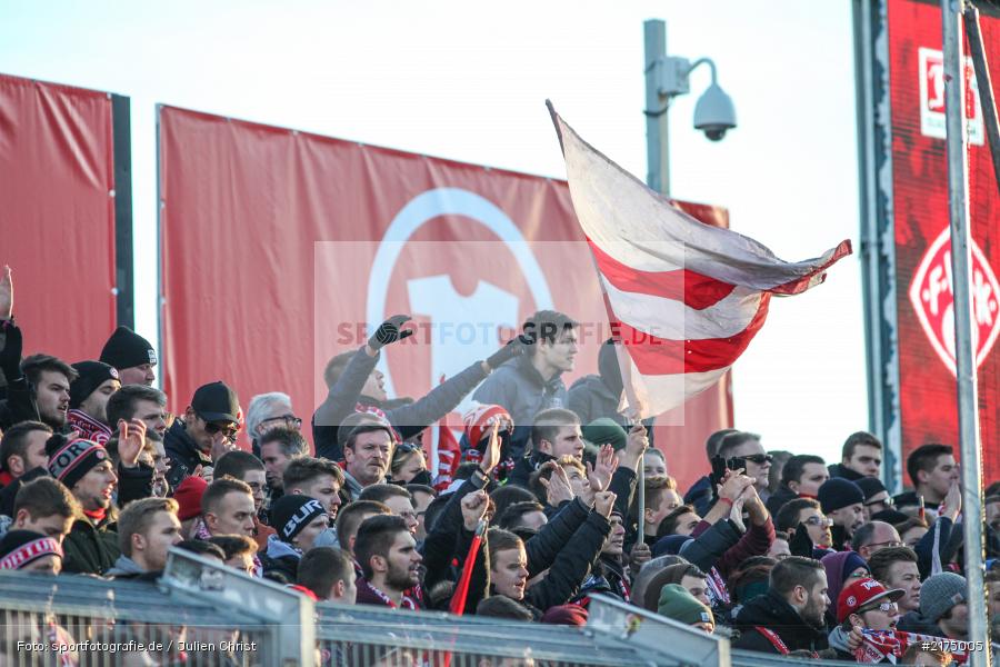Fanblock, Fortuna, flyeralarm Arena, Fortuna Düsseldorf, FC Würzburger Kickers, 2. Bundesliga, 04.12.2016 - Bild-ID: 2175005