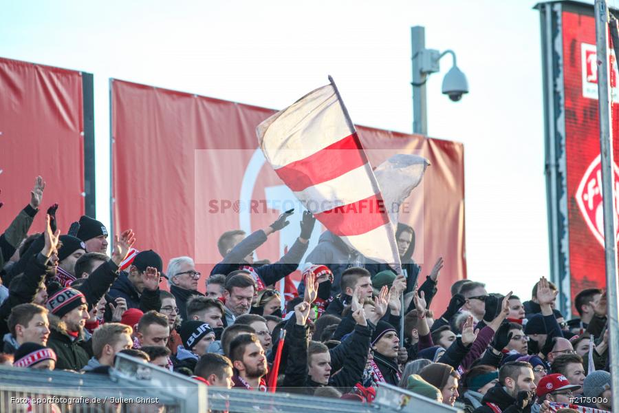 Fans, Fortuna, flyeralarm Arena, Fortuna Düsseldorf, FC Würzburger Kickers, 2. Bundesliga, 04.12.2016 - Bild-ID: 2175006