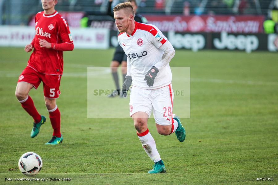 Rouwen Hennings, flyeralarm Arena, Fortuna Düsseldorf, FC Würzburger Kickers, 2. Bundesliga, 04.12.2016 - Bild-ID: 2175023