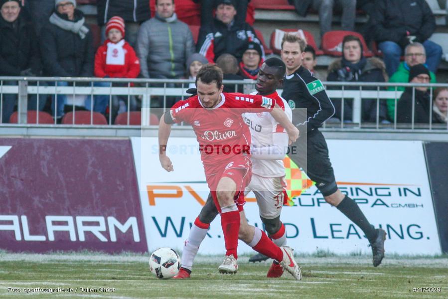 Ihlas Bebou, Peter Kurzweg, flyeralarm Arena, Fortuna Düsseldorf, FC Würzburger Kickers, 2. Bundesliga, 04.12.2016 - Bild-ID: 2175028