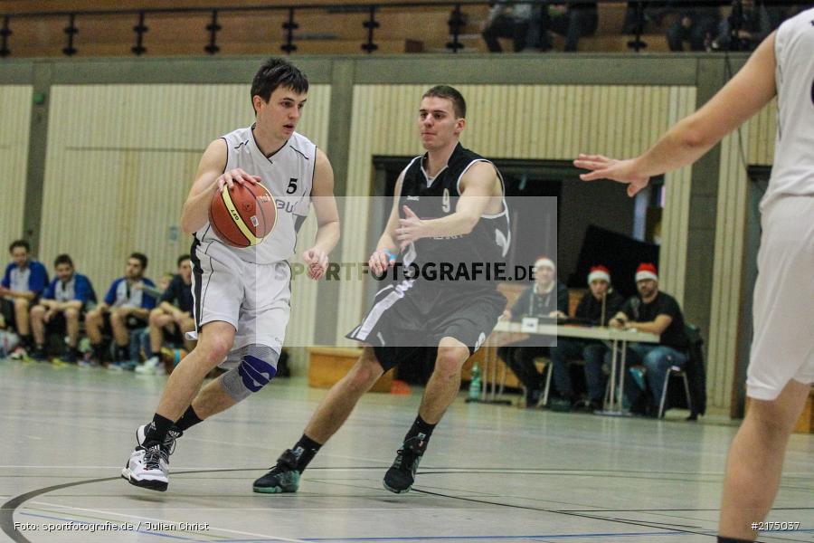 Maximilian Liebler, Lukas Wirthmann, TV Marktheidenfeld, TV Burgsinn, Sinngrundhalle, Burgsinn, 11.12.2016 - Bild-ID: 2175037