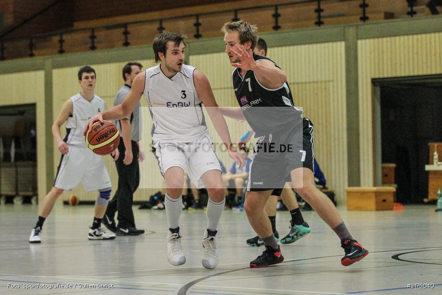 Steffen Miksch, Jonathan Schwab, TV Marktheidenfeld, TV Burgsinn, Sinngrundhalle, Burgsinn, 11.12.2016 - Bild-ID: 2175040