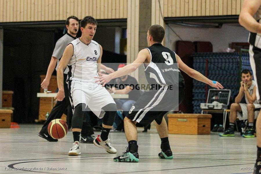 Maximilian Liebler, Lukas Wirthmann, TV Marktheidenfeld, TV Burgsinn, Sinngrundhalle, Burgsinn, 11.12.2016 - Bild-ID: 2175046