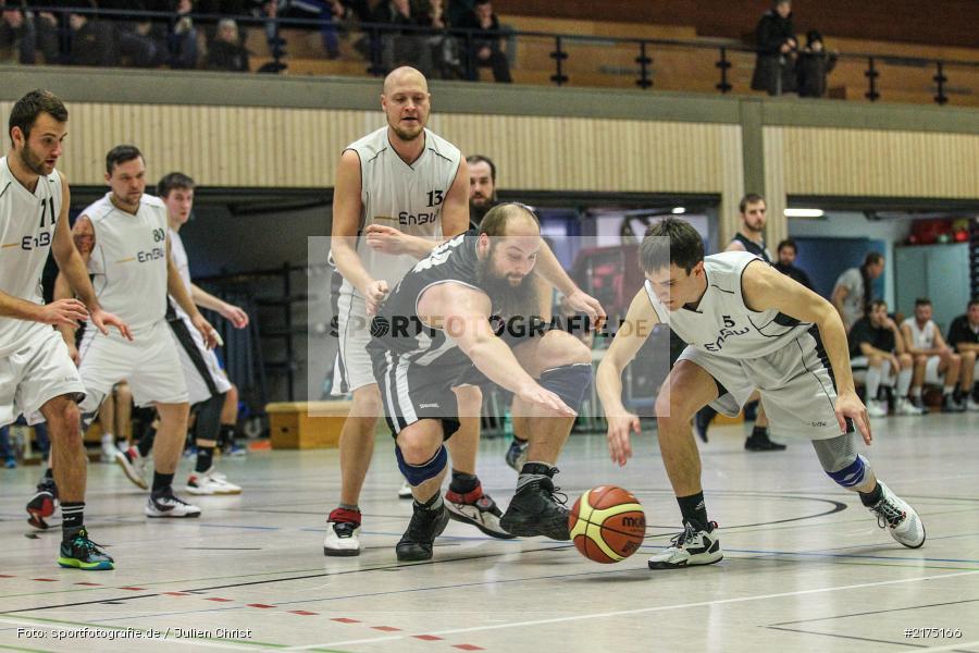 Jörg Schnellbach, Tim Kretz, Lukas Wirthmann, TV Marktheidenfeld, TV Burgsinn, Sinngrundhalle, Burgsinn, 11.12.2016 - Bild-ID: 2175166