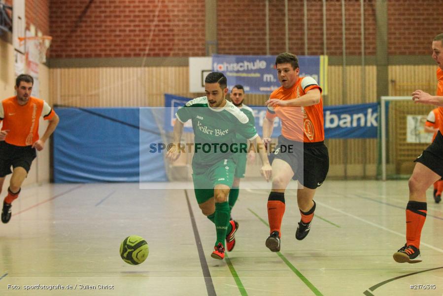 Abdurrahman Marangoz, Niklas Kress, Fussball, 17.12.2016, SG Altengronau/Jossa, FV Karlstadt, Burgsinn, Mitternachtsturnier - Bild-ID: 2176315
