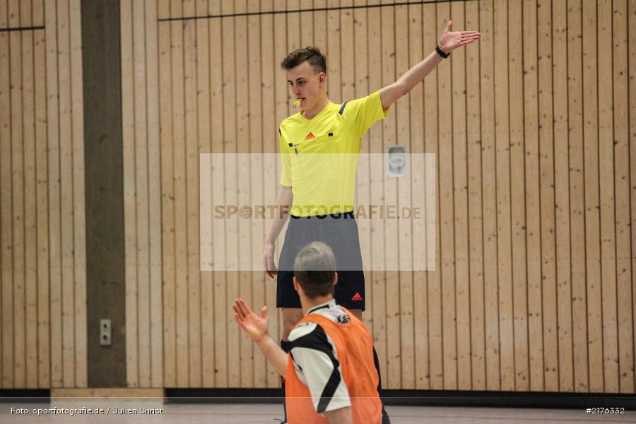 Schiedsrichter, Fussball, 17.12.2016, SG Burgsinn, TSV Karlburg, Burgsinn, Mitternachtsturnier - Bild-ID: 2176332