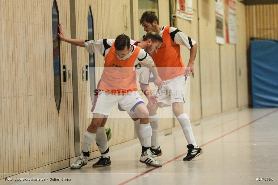 Jan Stoy, Jan Schelbert, Fussball, 17.12.2016, SG Burgsinn, TSV Karlburg, Burgsinn, Mitternachtsturnier - Bild-ID: 2176336