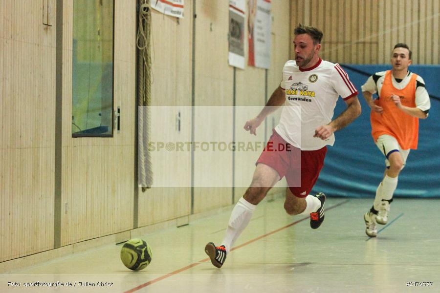 Sebastian Kessler, Fussball, 17.12.2016, SG Burgsinn, TSV Karlburg, Burgsinn, Mitternachtsturnier - Bild-ID: 2176337