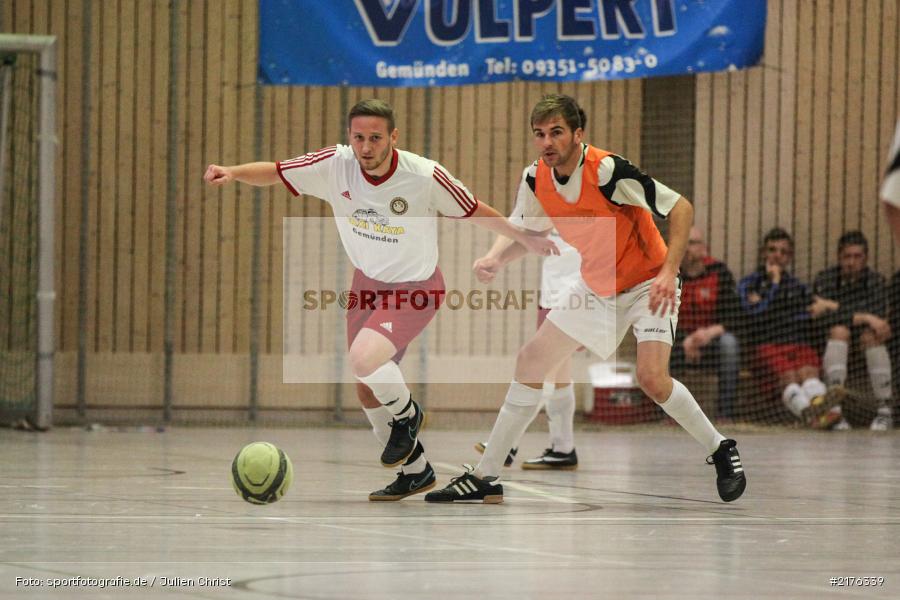 Jan Stoy, Jan Schelbert, Fussball, 17.12.2016, SG Burgsinn, TSV Karlburg, Burgsinn, Mitternachtsturnier - Bild-ID: 2176339