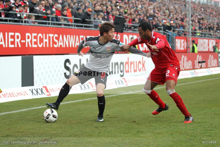 Júnior Díaz, Takuma Asano, VfB Stuttgart, FWK 1907, Würzburg, 2. Bundesliga, flyeralarm Arena, FC Würzburger Kickers - Bild-ID: 2176838 Júnior Díaz, Takuma Asano, VfB Stuttgart, FWK 1907, Würzburg, 2. Bundesliga, flyeralarm Arena, FC Würzburger Kickers - Bild-ID: 2176838