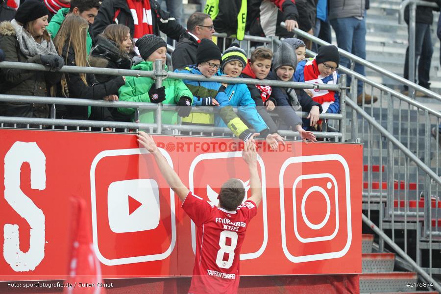 Emanuel Taffertshofer, VfB Stuttgart, FWK 1907, Würzburg, 2. Bundesliga, flyeralarm Arena, FC Würzburger Kickers - Bild-ID: 2176874