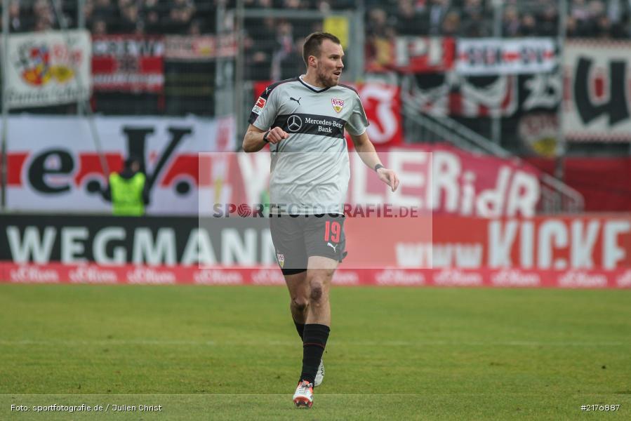 Kevin Großkreutz, VfB Stuttgart, FWK 1907, Würzburg, 2. Bundesliga, flyeralarm Arena, FC Würzburger Kickers - Bild-ID: 2176887