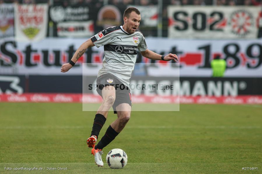 Kevin Großkreutz, VfB Stuttgart, FWK 1907, Würzburg, 2. Bundesliga, flyeralarm Arena, FC Würzburger Kickers - Bild-ID: 2176891