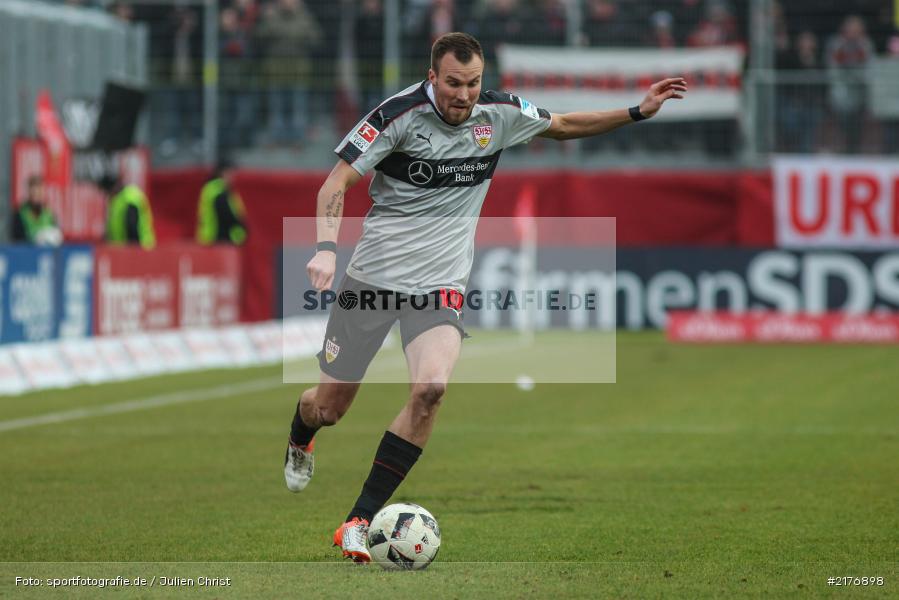 Kevin Großkreutz, VfB Stuttgart, FWK 1907, Würzburg, 2. Bundesliga, flyeralarm Arena, FC Würzburger Kickers - Bild-ID: 2176898
