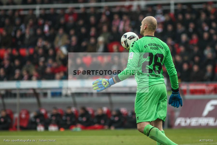 Robert Wulnikowski, VfB Stuttgart, FWK 1907, Würzburg, 2. Bundesliga, flyeralarm Arena, FC Würzburger Kickers - Bild-ID: 2176906