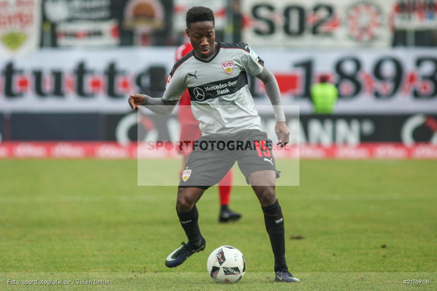 Carlos Mané, VfB Stuttgart, FWK 1907, Würzburg, 2. Bundesliga, flyeralarm Arena, FC Würzburger Kickers - Bild-ID: 2176908